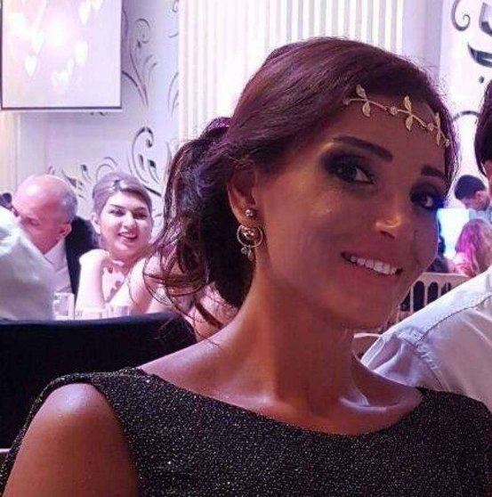 La víctima libanesa Arlette Obeid.