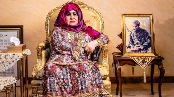 Alia Ghanem, la madre de Osama Bin Laden (Gentileza The Guardian)