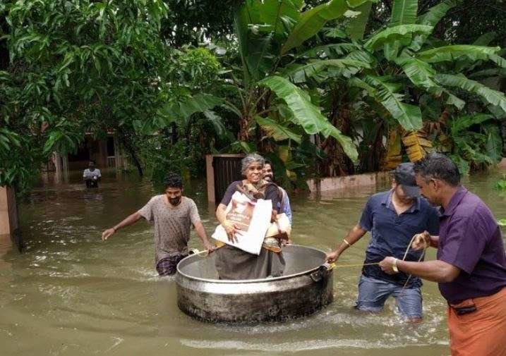 El sur de la India ha sufrido graves inundaciones.