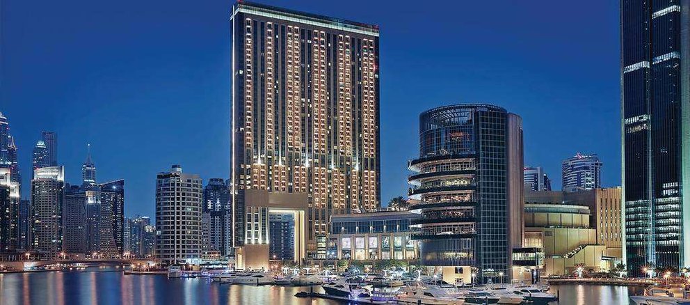 El hotel The Address de Dubai Marina.