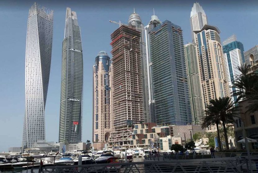 Una imagen de Dubai Marina. (EL CORREO)