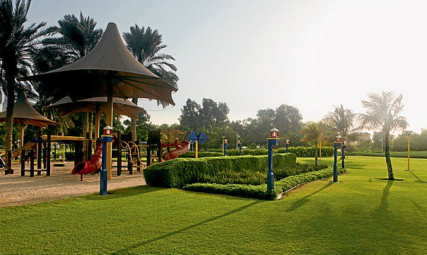 El parque Mushirf en Dubai.