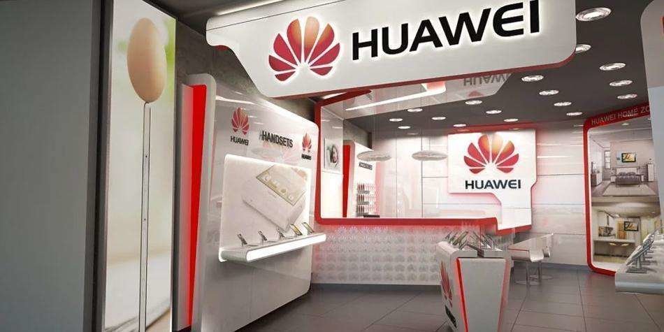 Una imagen de un establecimiento de Huawei.