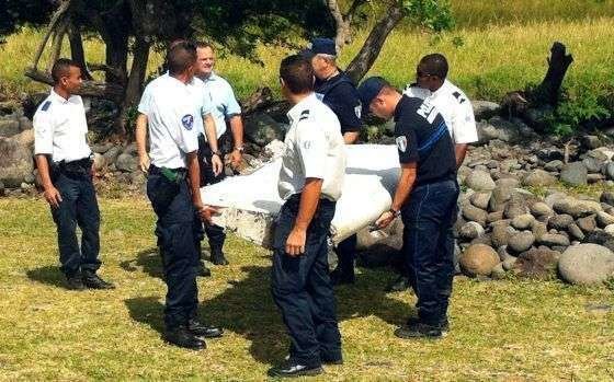 Restos del avión de Malaysia Airlines desparecido en 2014.
