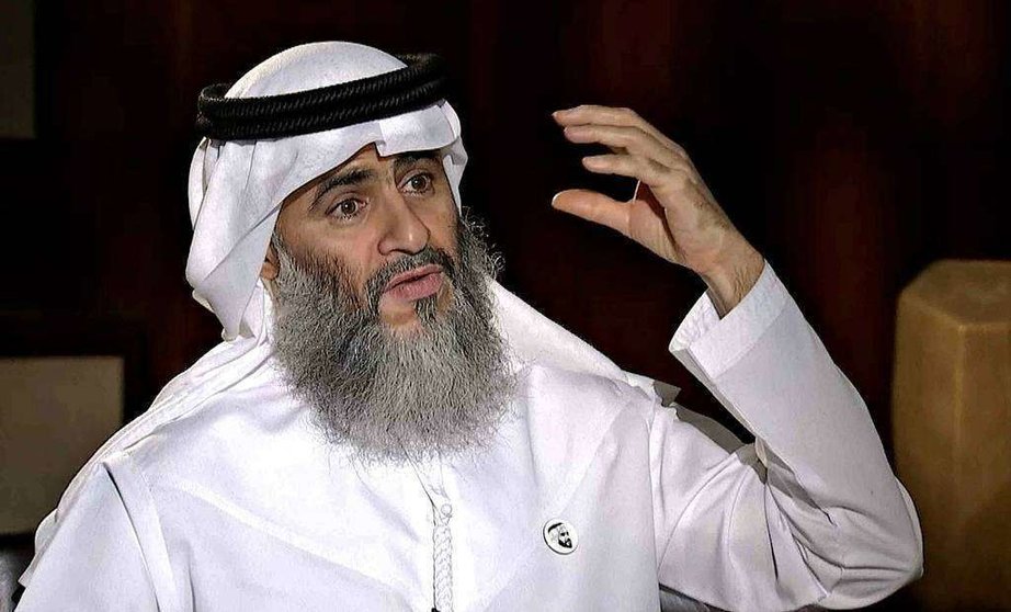 Abdulrahman bin Subaih Al Suwaidi, durante la entrevista. (WAM)