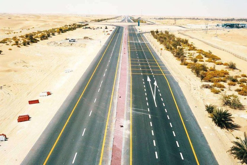 A modo ilustrativo una carretera en Emiratos Árabes. (Fuente externa)