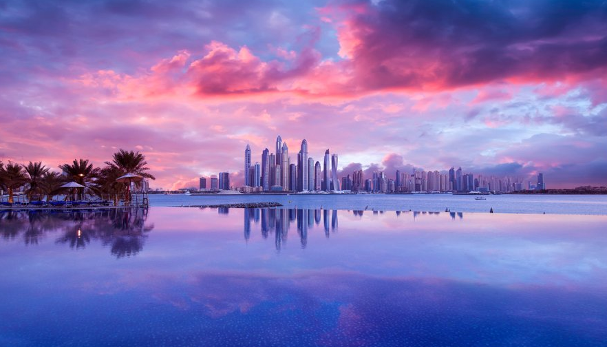 una imagen de Dubai.