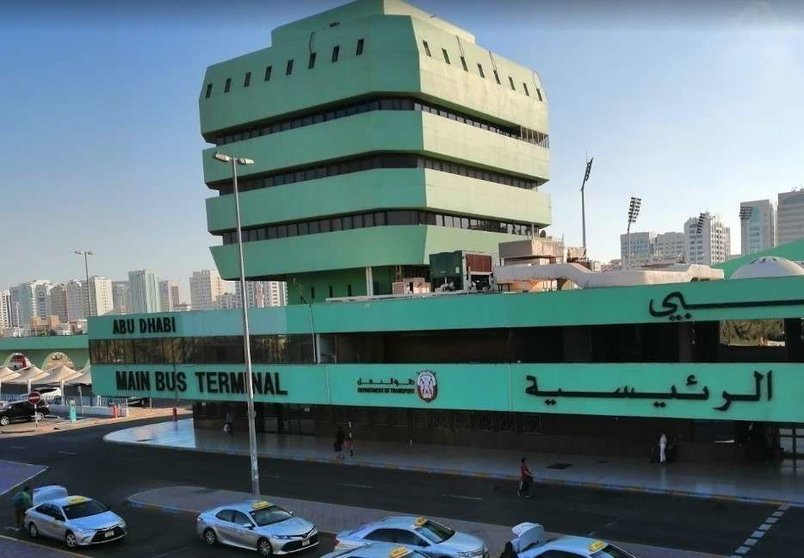 La terminal de autobuses de Abu Dhabi. (EL CORREO)