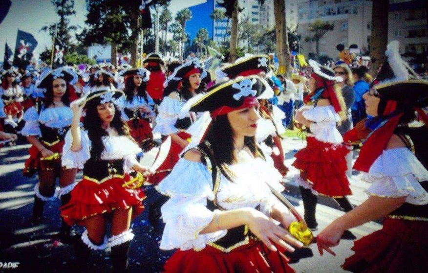Desfile de los carnavales de Limasol. (Cedida)