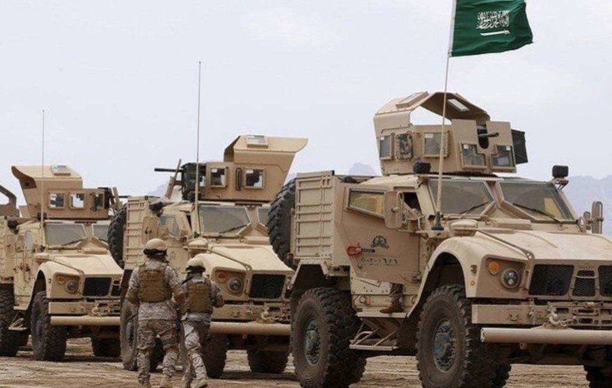 Fuerzas de Arabia Saudita en Adén.