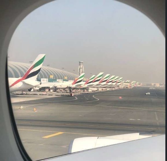 Aeropuerto de Dubai.