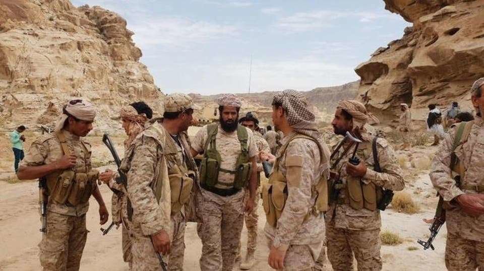 Miembros del ejército de Yemen.