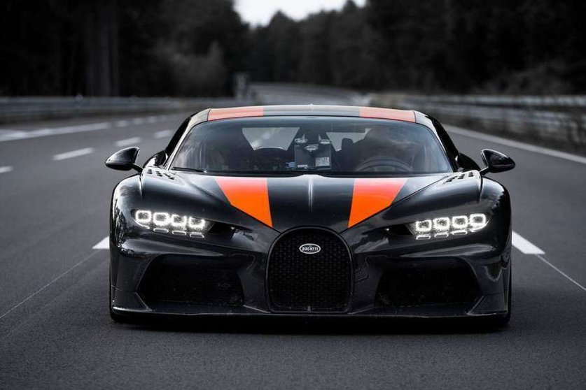 El Bugatti Chiron.