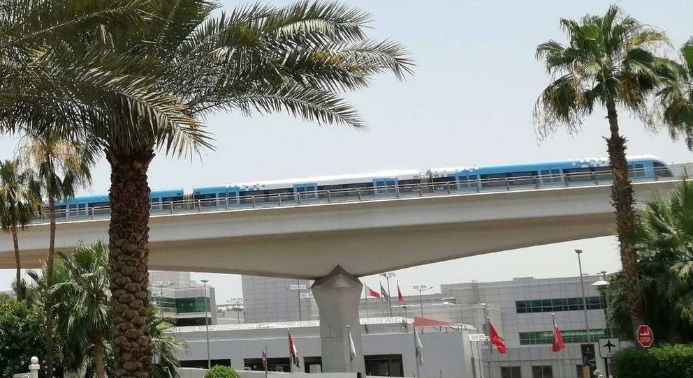 El Metro de Dubai. (EL CORREO)