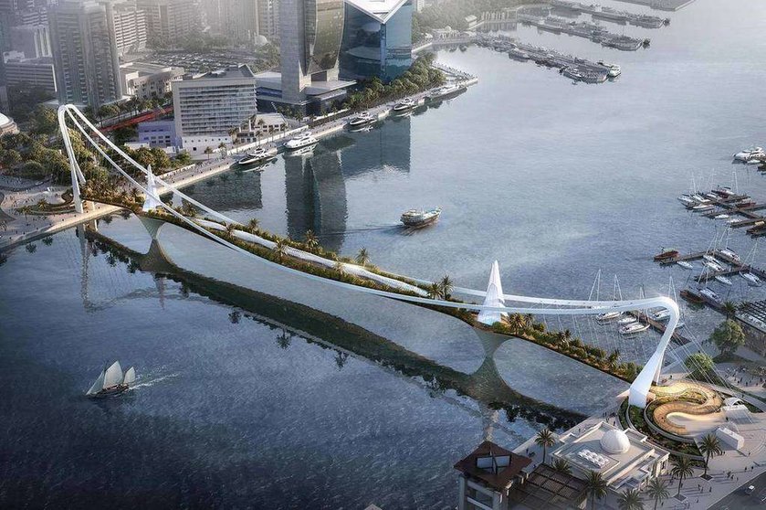 Dubai Hanging Garden Bridge (Sky Garden) se abrirá a principios de 2021.