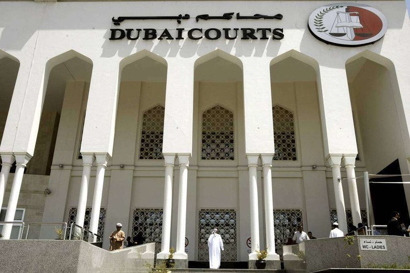 Una imagen de un tribunal de Dubai. (Fuente externa)