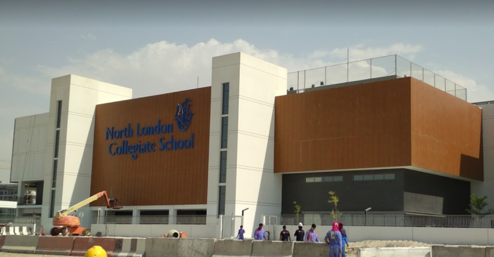 North London Collegiate School de Dubai en una imagen en internet.