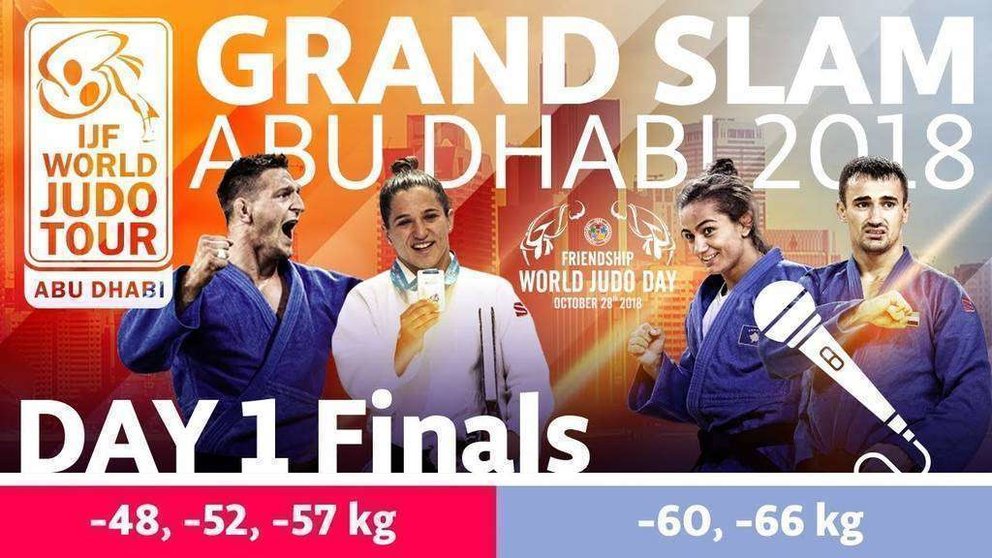 El Grand Slam de Judo en Abu Dhabi tiene lugar en octubre de 2019.