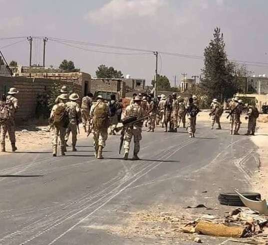 Soldados en la capital de Libia.