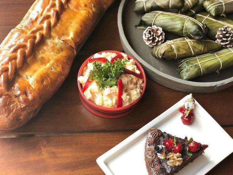 Los más exquisitos platos navideños latinos serán servidos en El Hallacazo Brunch. (Cedida)