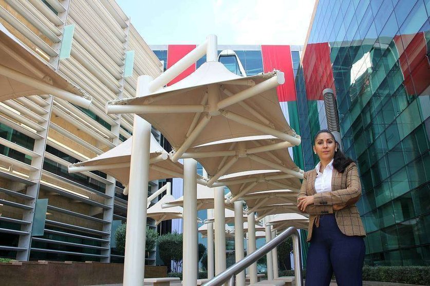 Roseta Torres, máxima responsable de High RTD Accounting and Bookkeeping, en Dubai, donde está a plena disposición de sus clientes y se adapta a todas sus necesidades. (EL CORREO)