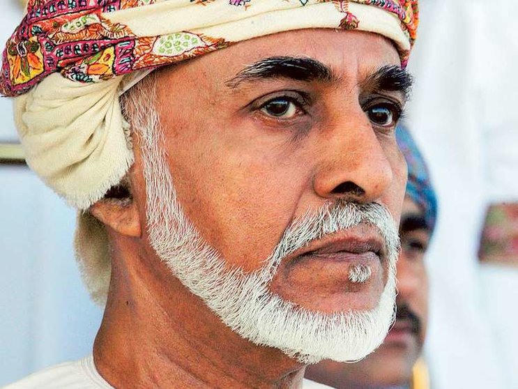 El sultán Qaboos Bin Saeed de Omán.