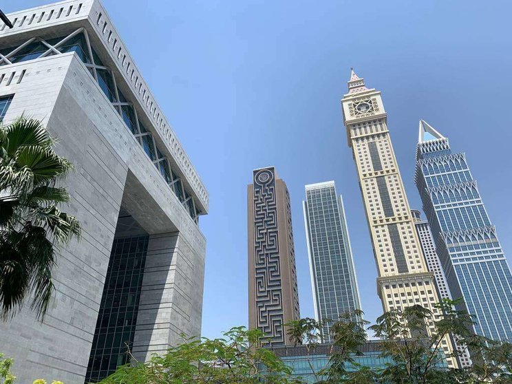 Imagen del Centro Financiero Internacional de Dubai. (ELCORREO)