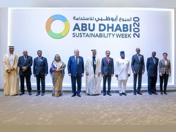 Inauguración de la Semana de la Sostenibilidad de Abu Dhabi. (WAM)
