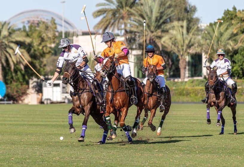 Un partido de polo en Emiratos Árabes. (WAM)
