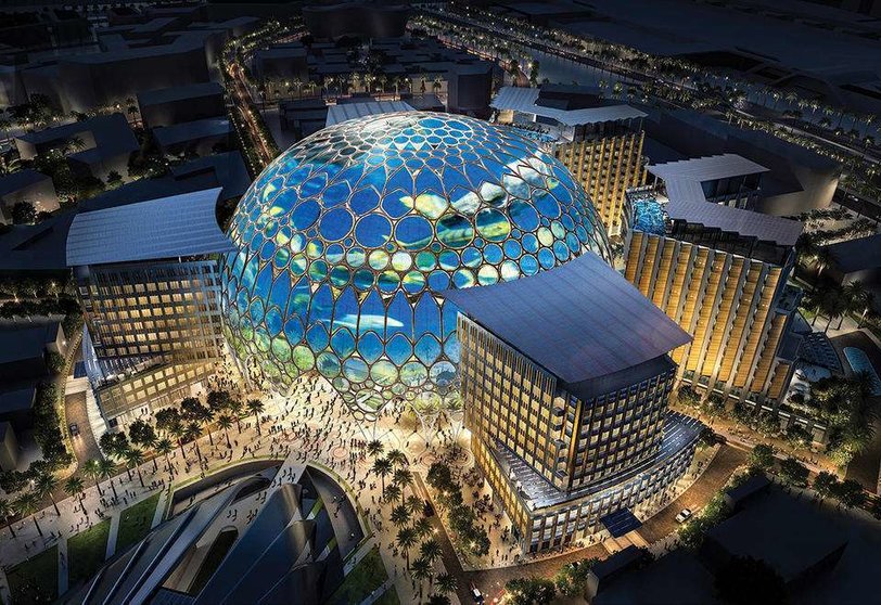 Plaza Al Wasl en Expo Dubai 2020. (WAM)