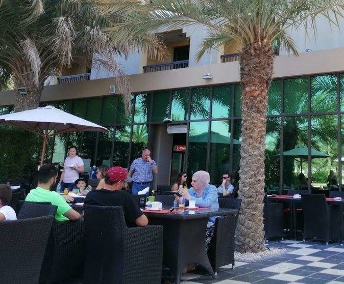 Un restaurante en Abu Dhabi. (EL CORREO)