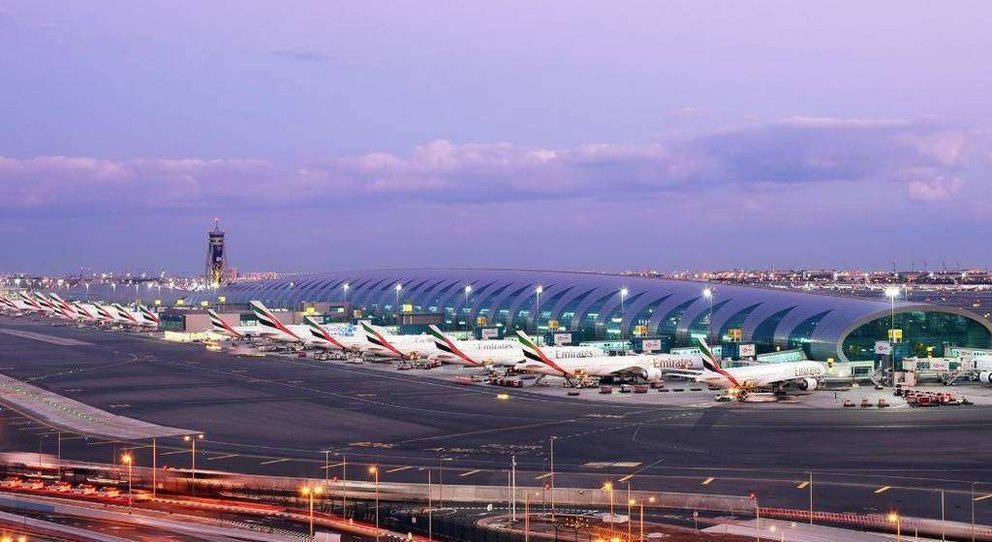 El Aeropuerto Internacional de Dubai. (Emirates)