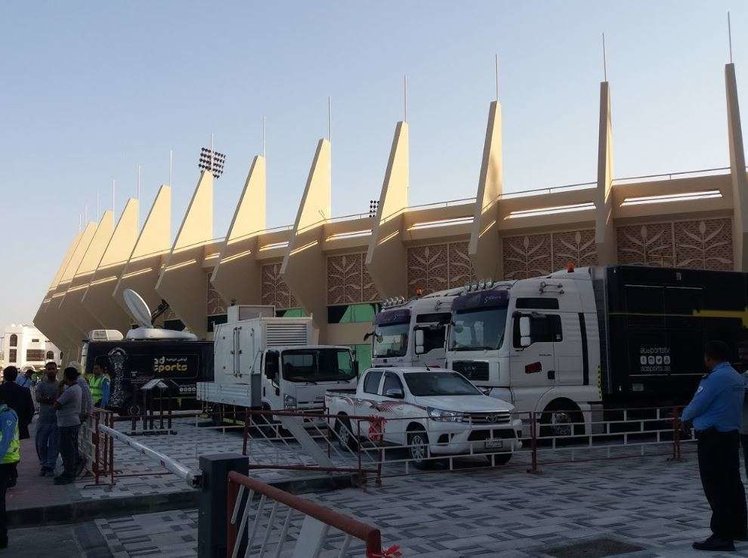 A modo ilustrativo, el estadio del Al-Wahda Football Club en Abu Dhabi. (EL CORREO)