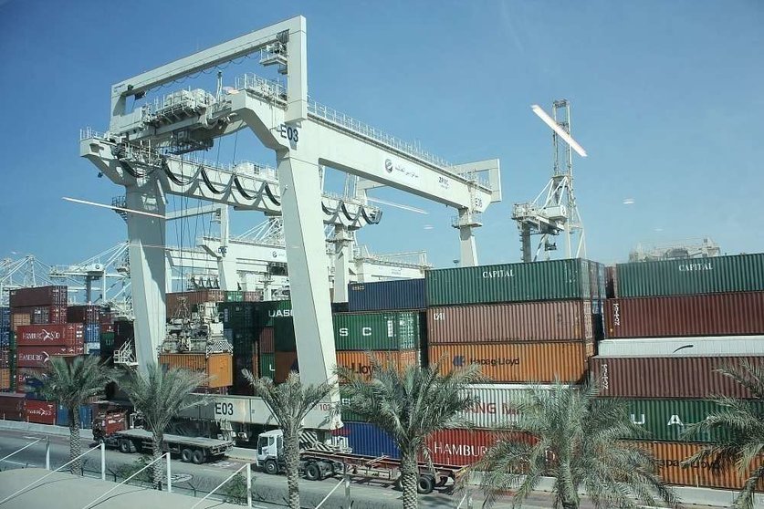 Una imagen del puerto de Jebel Ali en Dubai. (EL CORREO)