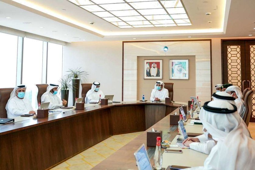 Reunión del Consejo de Asuntos Estratégicos de Dubai. (WAM)