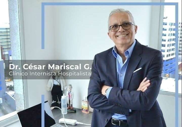 El especialista médico ecuatoriano César Mariscal ha desarrollado en Guayaquil una incansable y exitosa lucha contra el coronavirus. (Fuente externa)