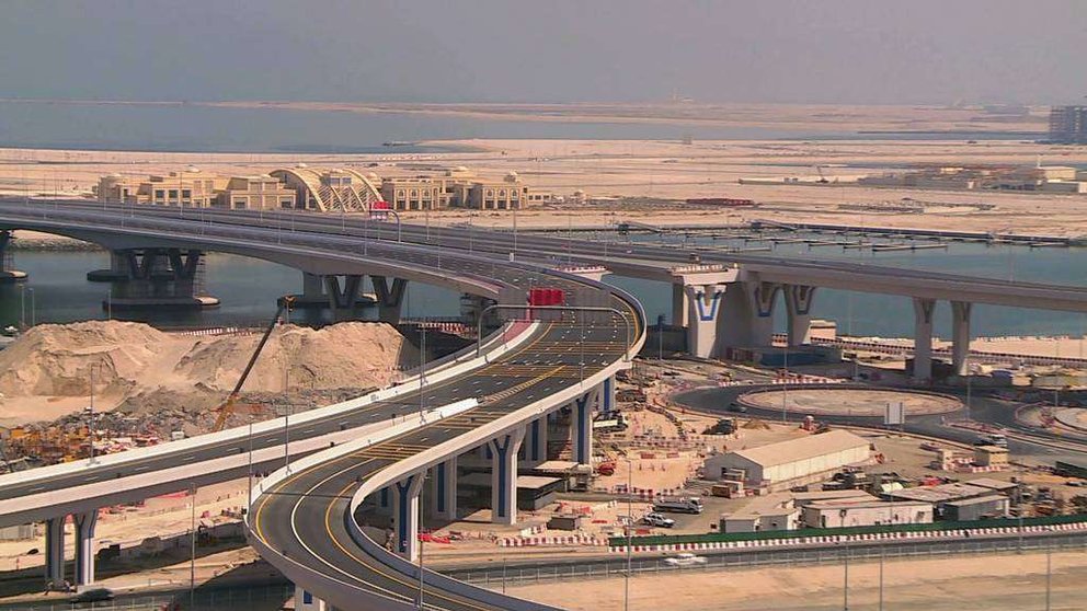 La RTA difundió esta imagen de los nuevos puentes en las Islas de Deira.