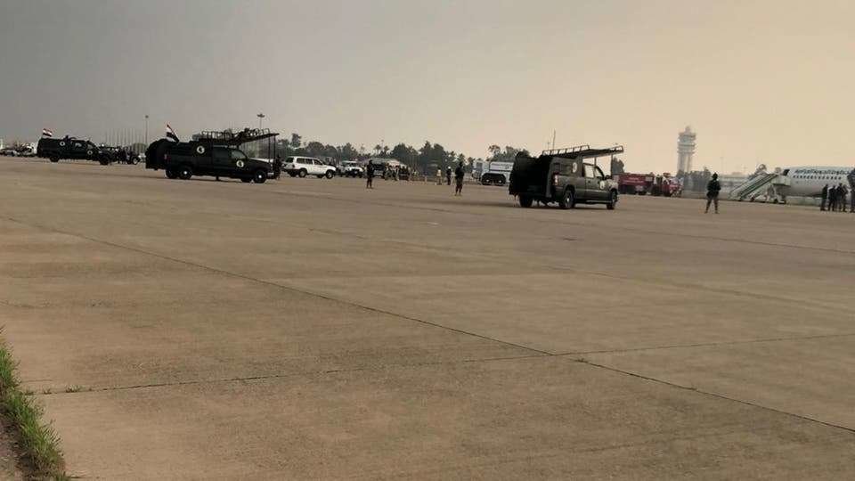 Una imagen del aeropuerto de Bagdad. (Al Arabiya)