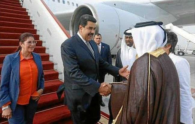 Nicolás Maduro, presidente de Venezuela, en una visita a Qatar.