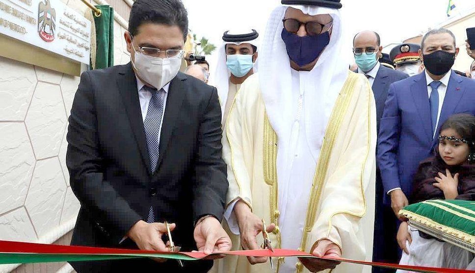 Inauguración del Consulado General de Emiratos Árabes en el Aaiún. (WAM)