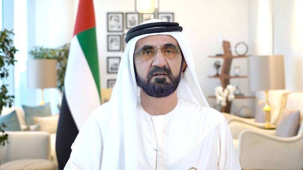 El jeque Mohammed bin Rashid, vicepresidente y gobernante de Dubai. (Twitter)