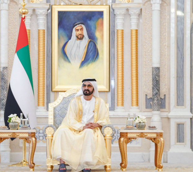  El jeque Mohammed bin Rashid Al Maktoum, vicepresidente y primer ministro de Emiratos Árabes Unidos y gobernante de Dubai. (Dubai Media Office)
