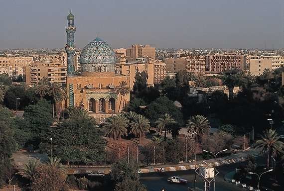 Una imagen de Bagdad.