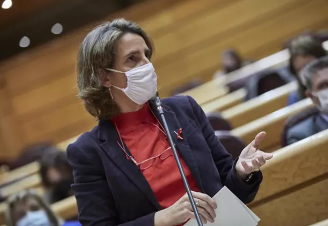 Teresa Ribera, ministra para la Transición Ecológica del Gobierno de España.
