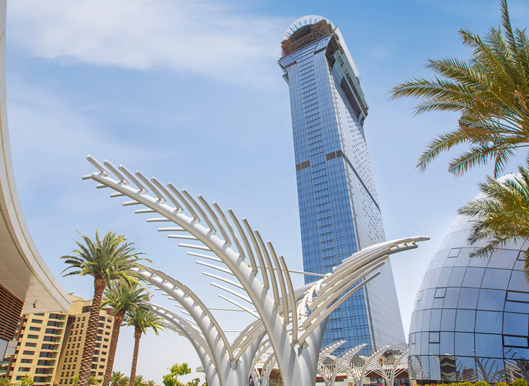 Palm Tower en La Palmera de Dubai. (Nakheel)