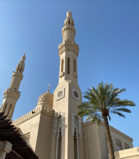 Una mezquita en el emirato de Dubai. (Fuente externa)