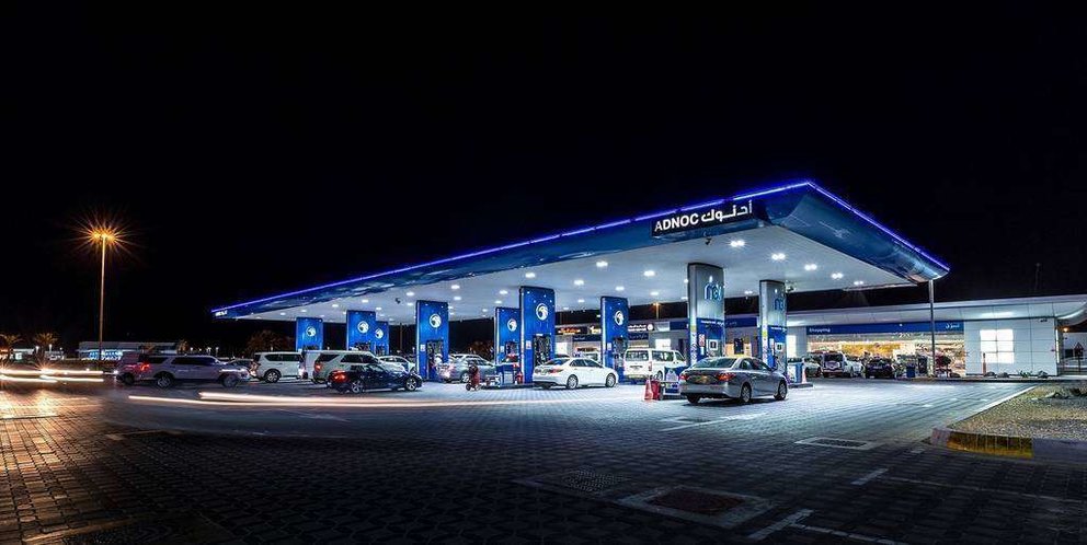 Una gasolinera de ADNOC  en Emiratos Árabes Unidos, (WAM)