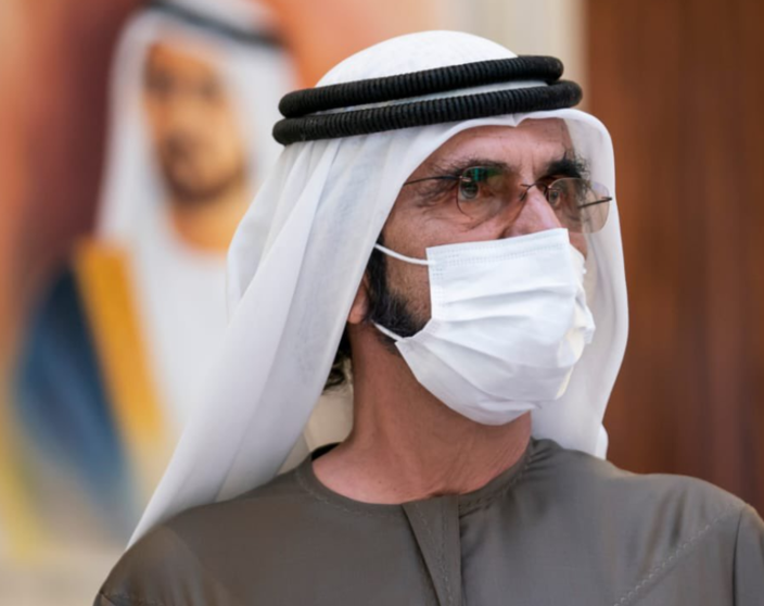 El jeque Mohammed bin Rashid Al Maktoum, vicepresidente y primer ministro de Emiratos Árabes Unidos y gobernante de Dubai. (WAM) 