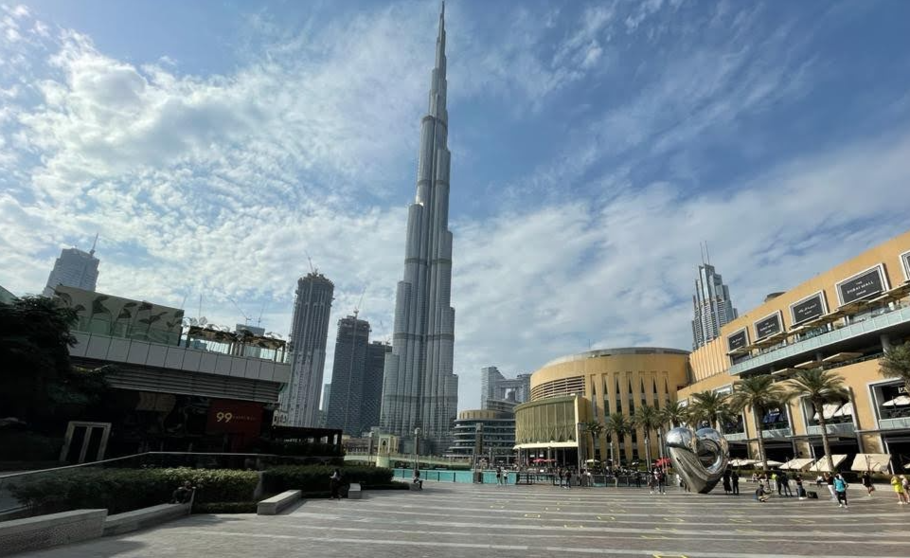 Una imagen del Burj Khalifa en febrero de 2021. (EL CORREO)