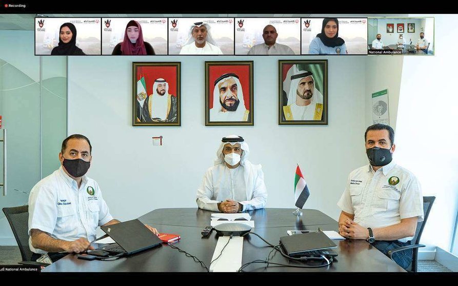 Acuerdo entre Special Olympics UAE y National Ambulance. (WAM)